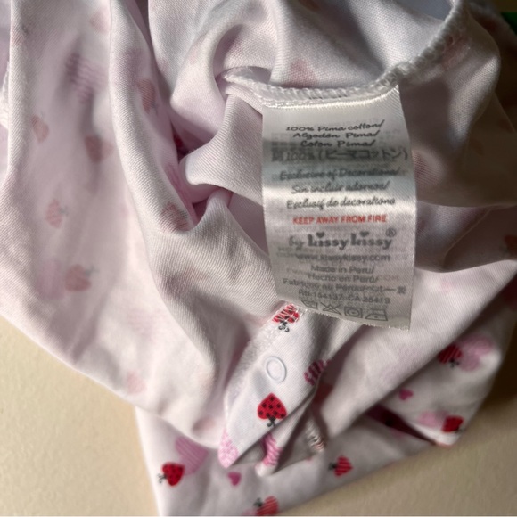 Kissy Kissy Baby-Girls Infant Ladybug Love Print Convertible Gown - Picture 5 of 6